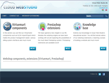 Tablet Screenshot of cloudwebstudio.com